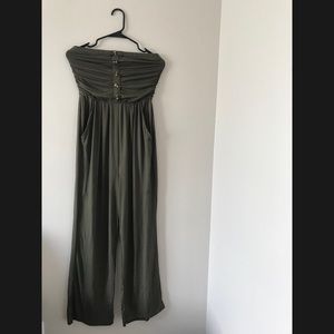 Long Legged Strapless Romper